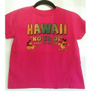 Vintage Mickey and Minnie Hawaiin Tee Shirt  🏝